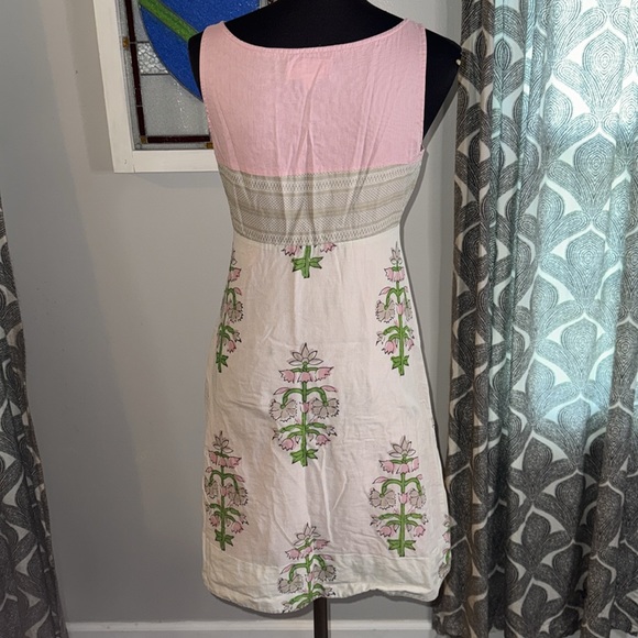 Moulinette Soeurs Anthropologie 100% Cotton Dress Size 4 - Picture 7 of 10